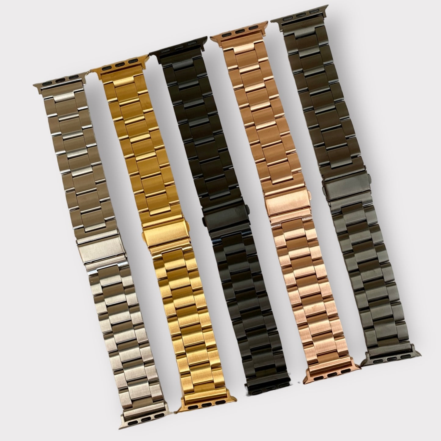 Manual Adjustment Stainless Apple Watch Band Quality Plus Watchbands