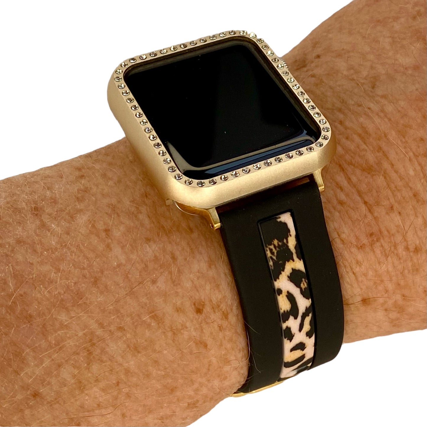 Apple Watch Silicone Cheetah Watchband Quality Plus Watchbands