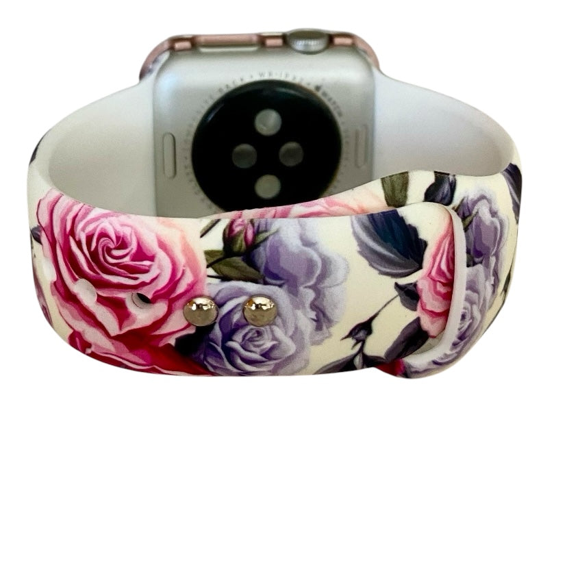 Apple Watch Band Rose Silicone Set