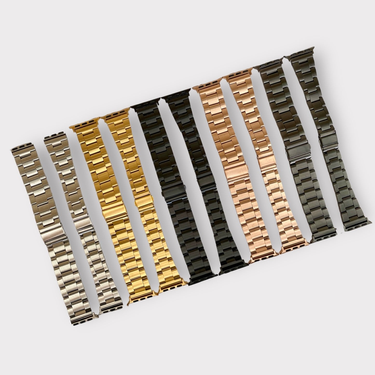 Manual Adjustment Stainless Apple Watch Band Quality Plus Watchbands