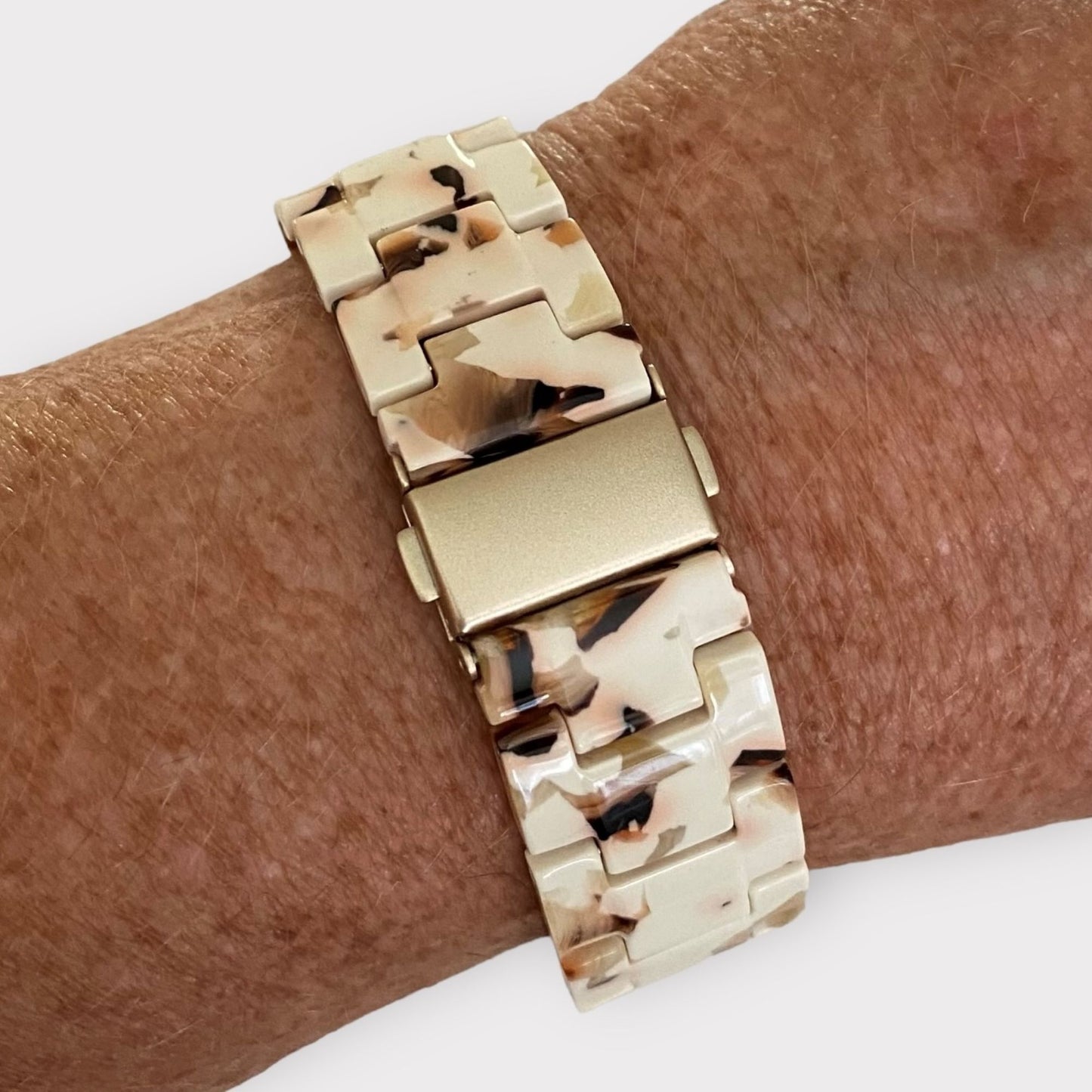 Apple Watch Resin Watchband With Adapter-Clasp Color Options / Gift Ready