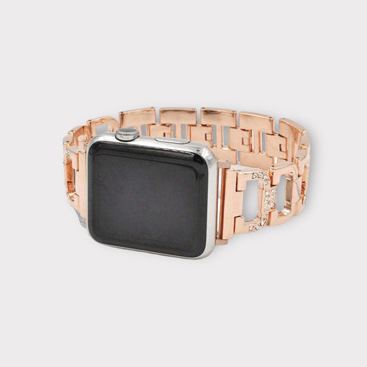 Luxury Rhinestone Hoop Apple Watch Band