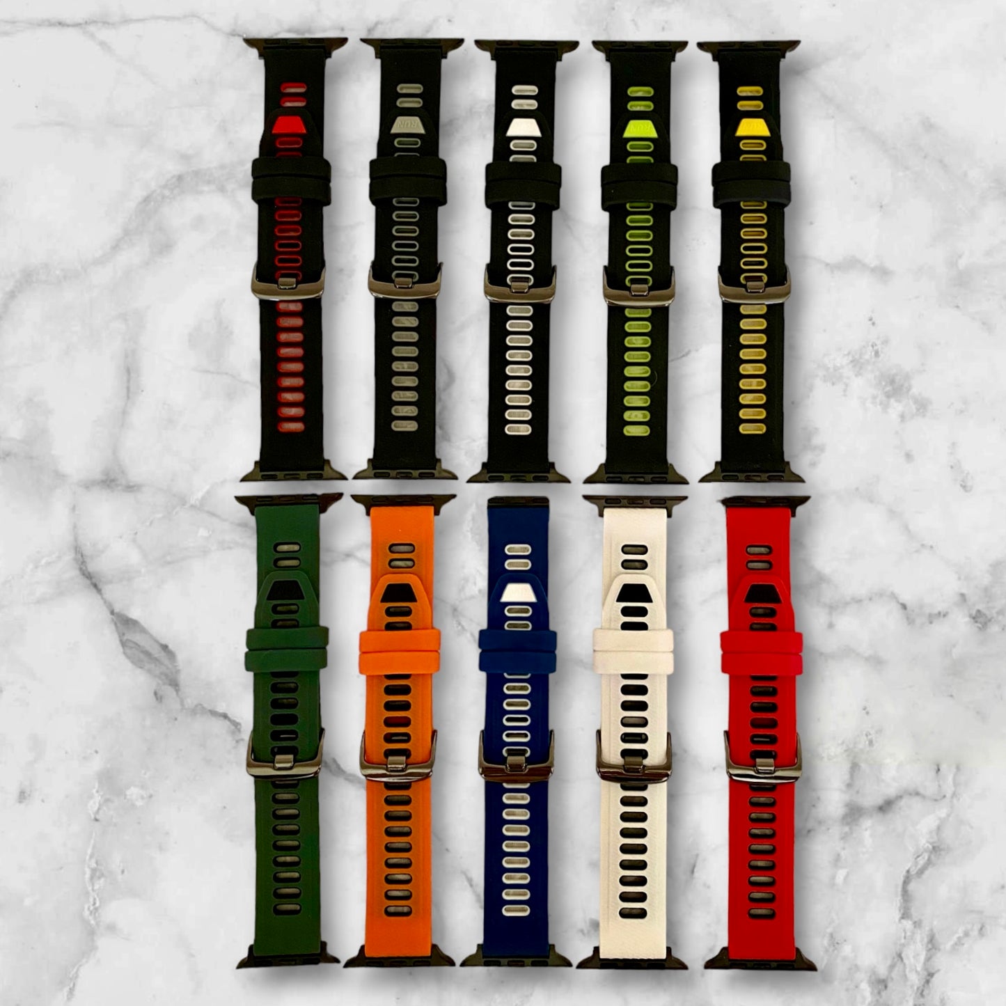 Men Silicone Apple Watch Band Quality Plus Watchbands