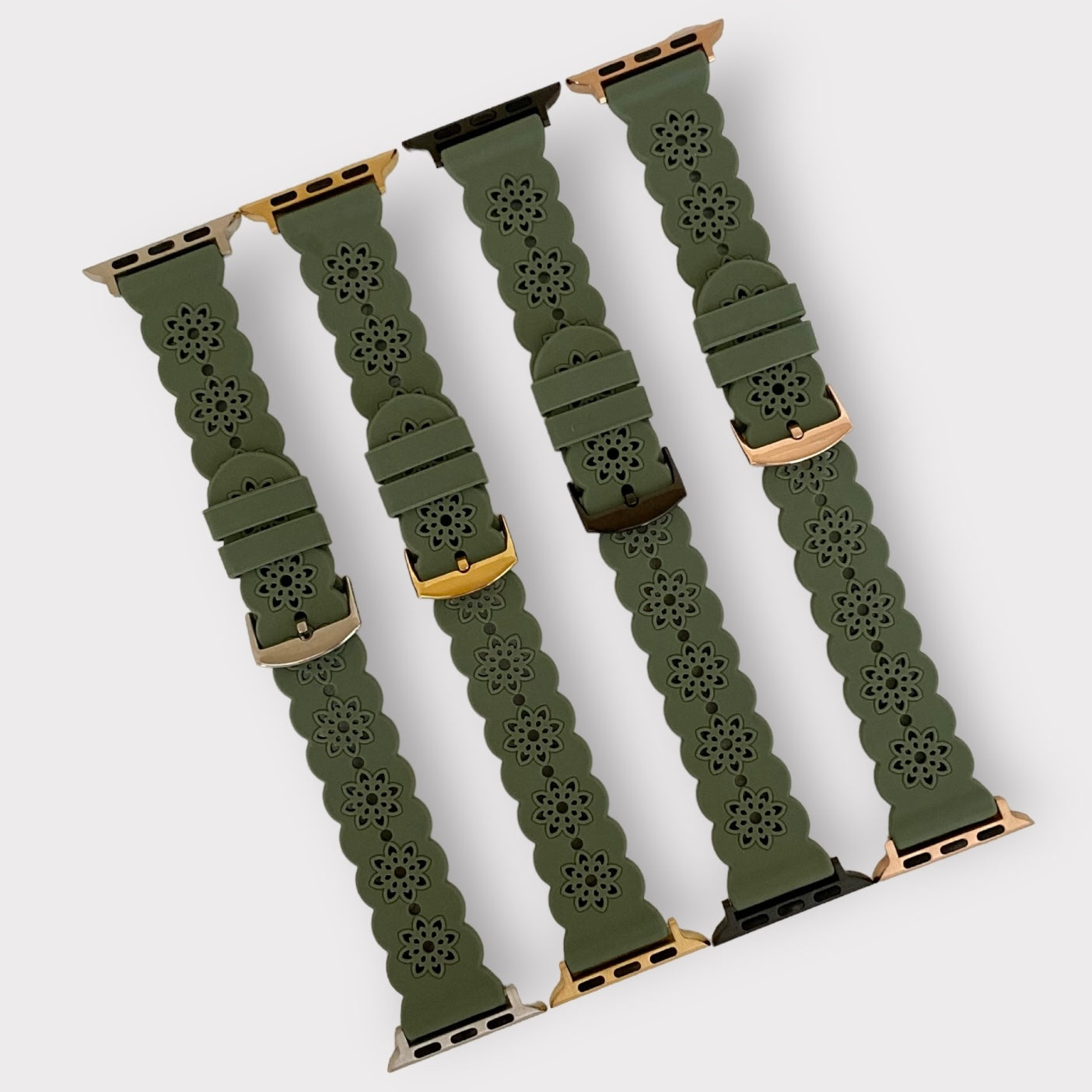 Apple Watch Lace Silicone Watchband Quality Plus Watchbands