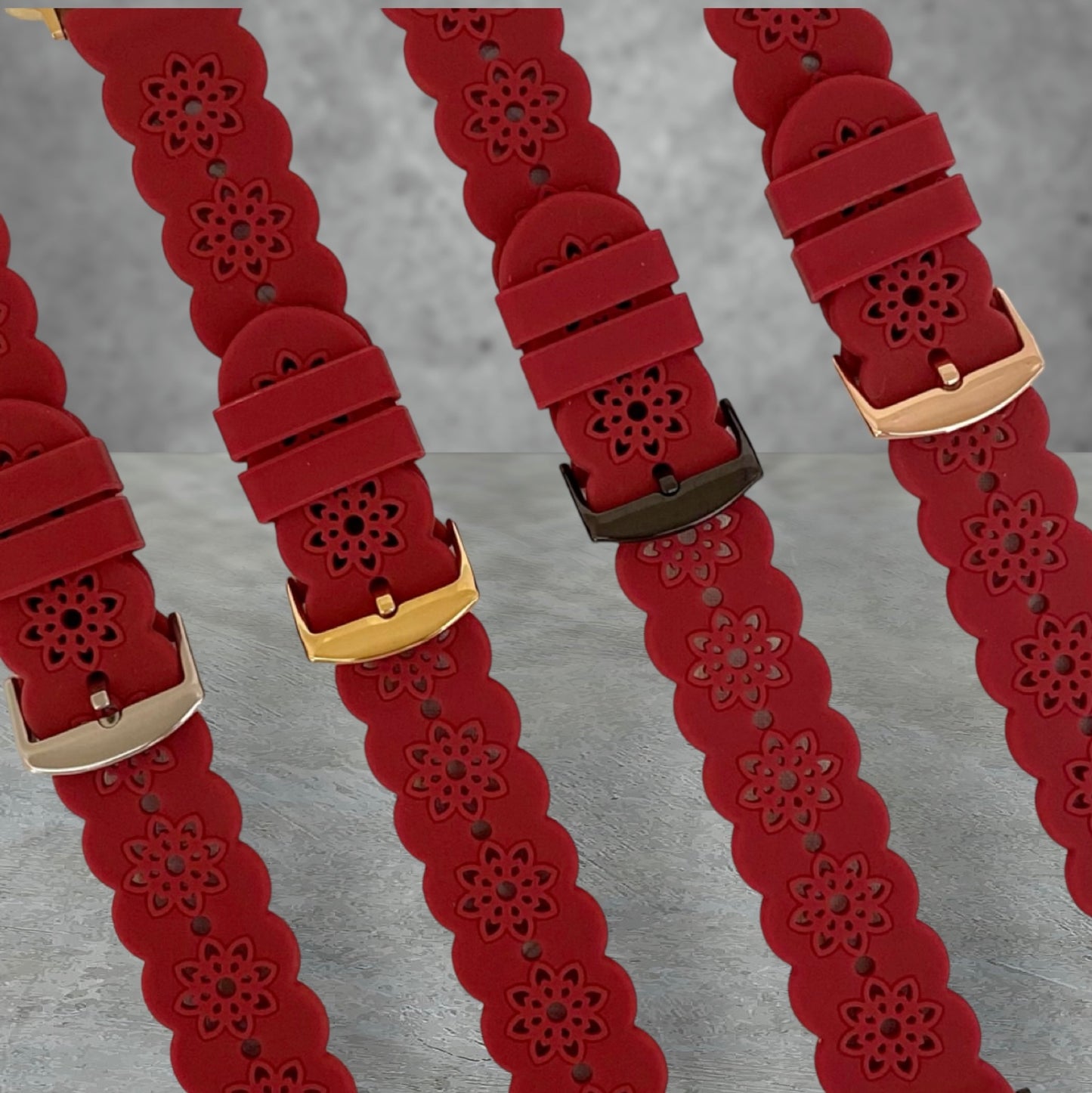 Fitbit Versa Lace Silicone Watchband Quality Plus Watchbands