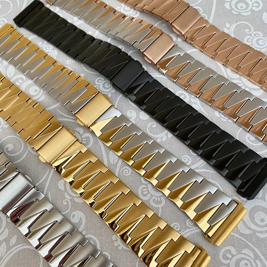 Fitbit Versa Two Tone Stainless Watch Band