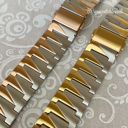Apple Watch Two Tone Stainless Watchband