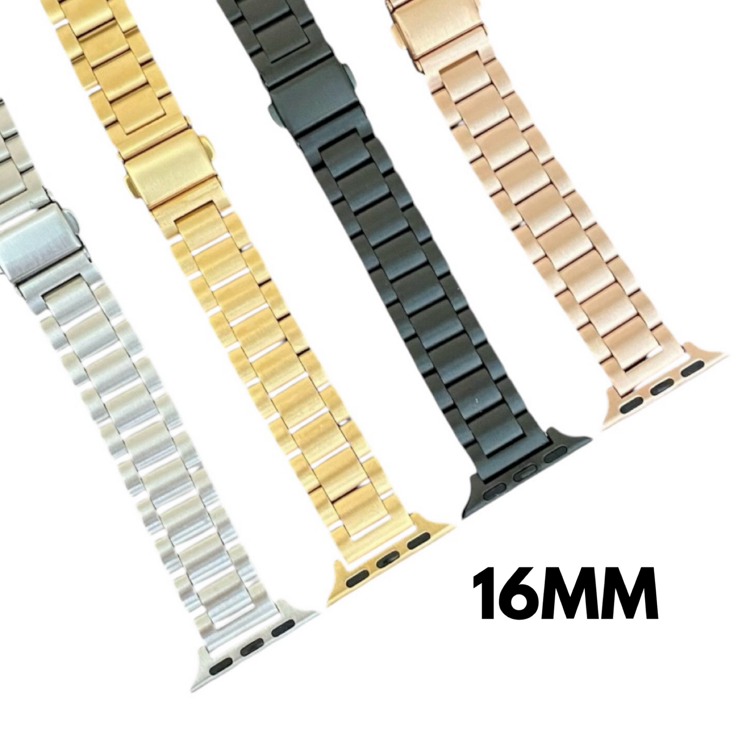 Apple Watch Band 3 Link Stainless Watchband