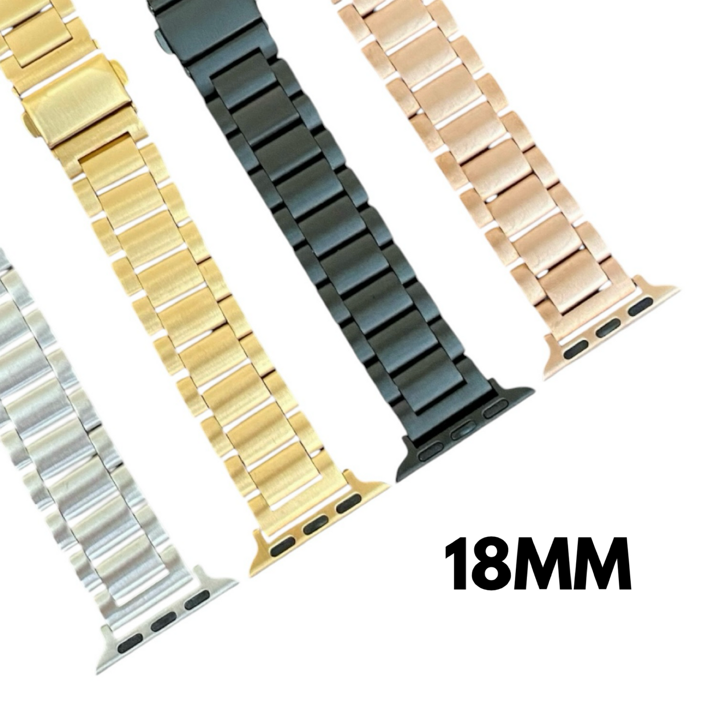 Apple Watch Band 3 Link Stainless Watchband