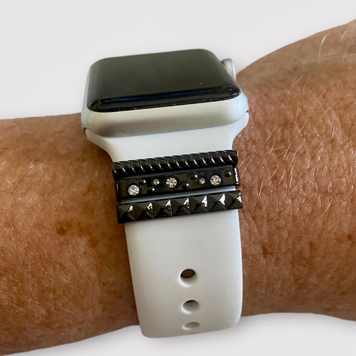 Apple Watch Band Watchband Charms Silver-Gold-Black-Rose Gold
