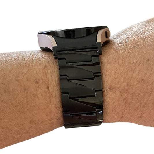 Two-Tone Stainless Steel Samsung Galaxy Watch Band