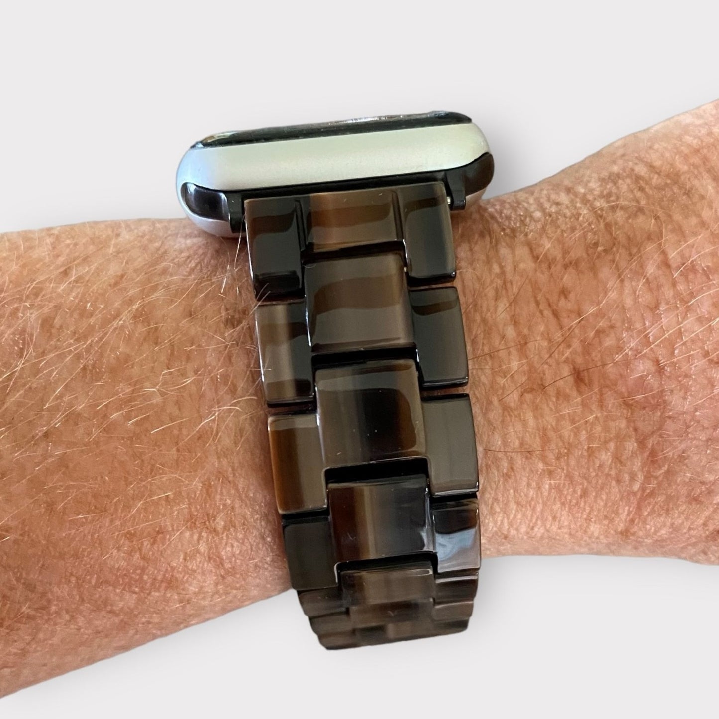 Apple Watch Resin Watchband With Adapter-Clasp Color Options / Gift Ready