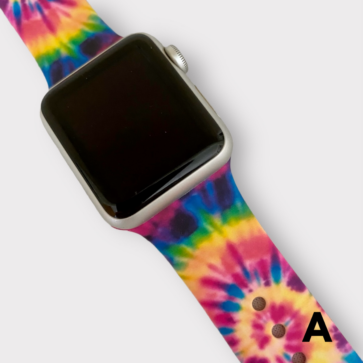 Apple Watch Band Tie Dye Silicone Summer Watchband