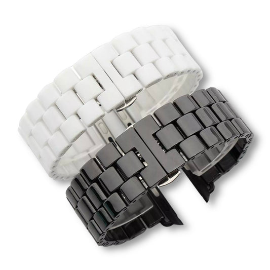 Apple Watch Band Ceramic Black or White Watchband