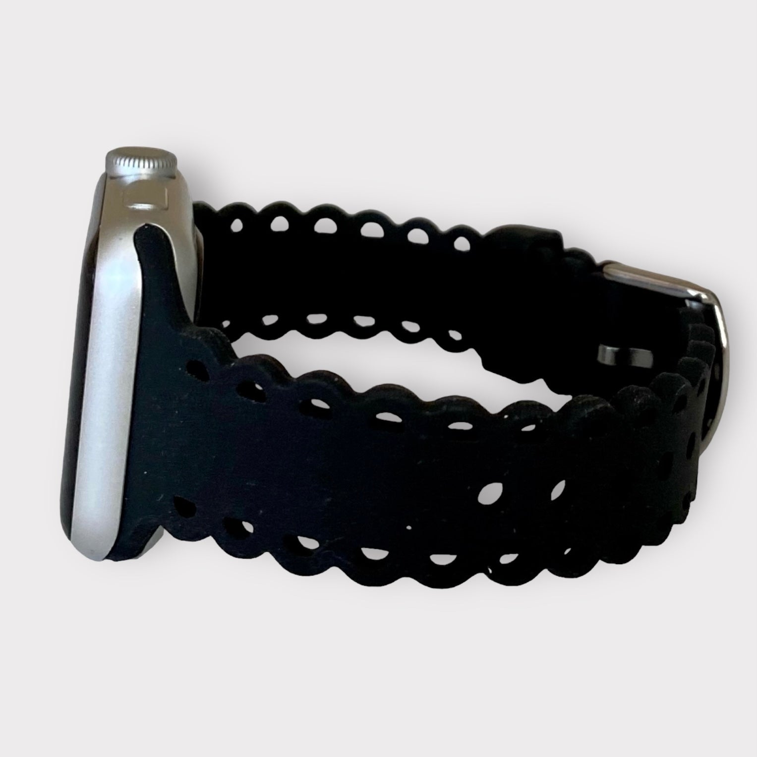 Scalloped Silicone Apple Watch Band Quality Plus Watchbands