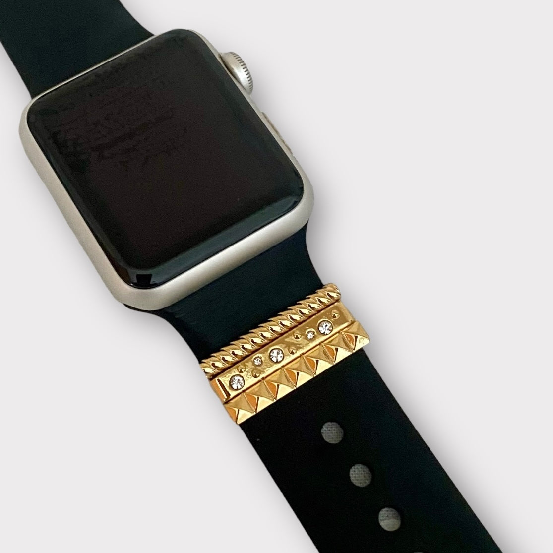 Apple Watch Band Watchband Charms Silver-Gold-Black-Rose Gold