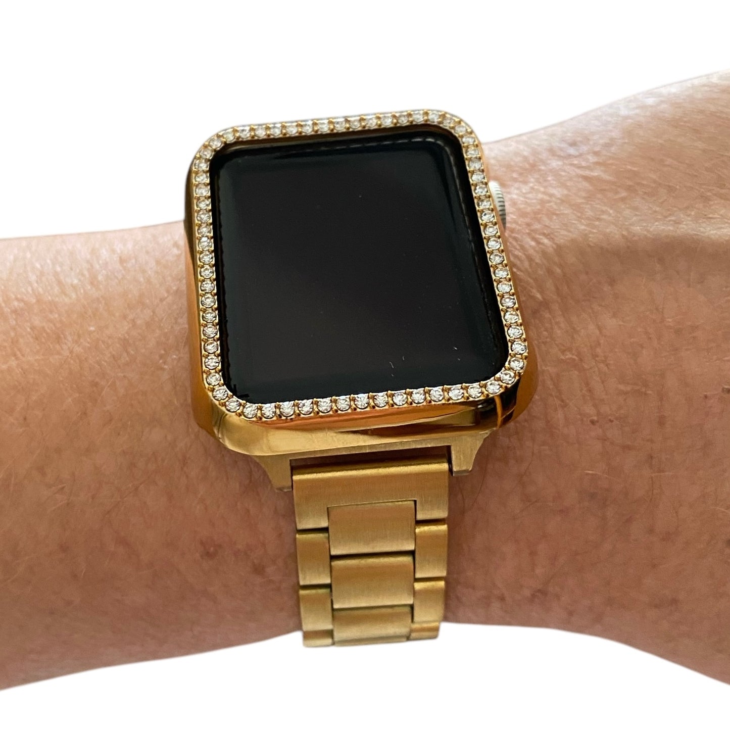 Apple Watch Case PC Gold-Rose Gold Bling NO Screen Protection