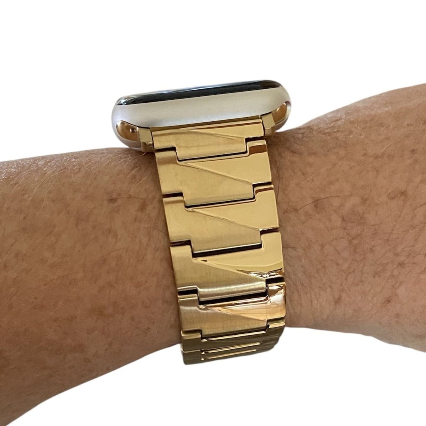 Apple Watch Two Tone Stainless Steel Watchband
