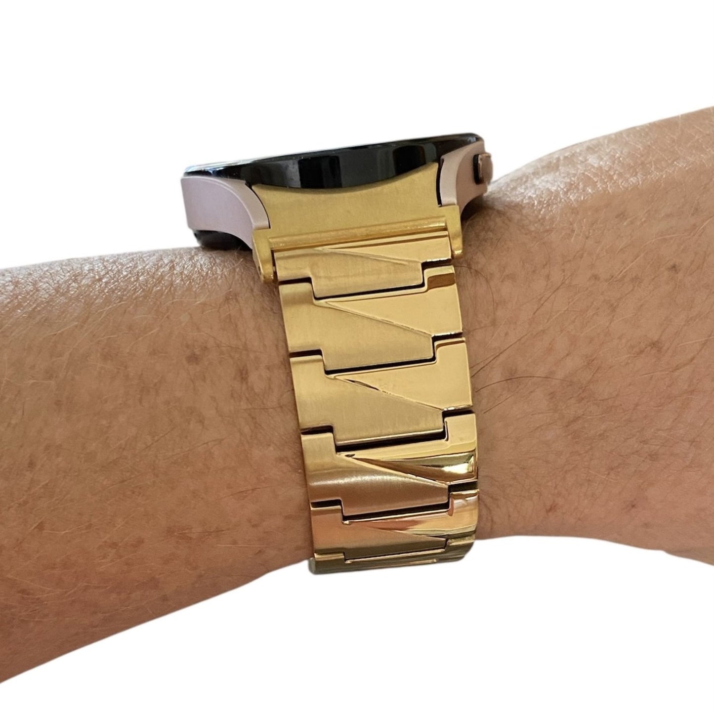 Two-Tone Stainless Steel Samsung Galaxy Watch Band