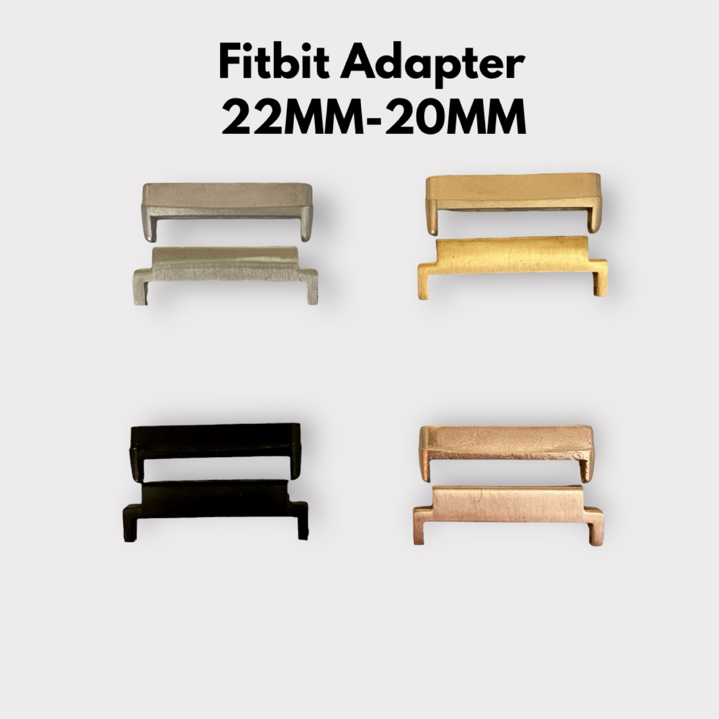 22MM-20MM Watchband Adapters Quality Plus Watchbands