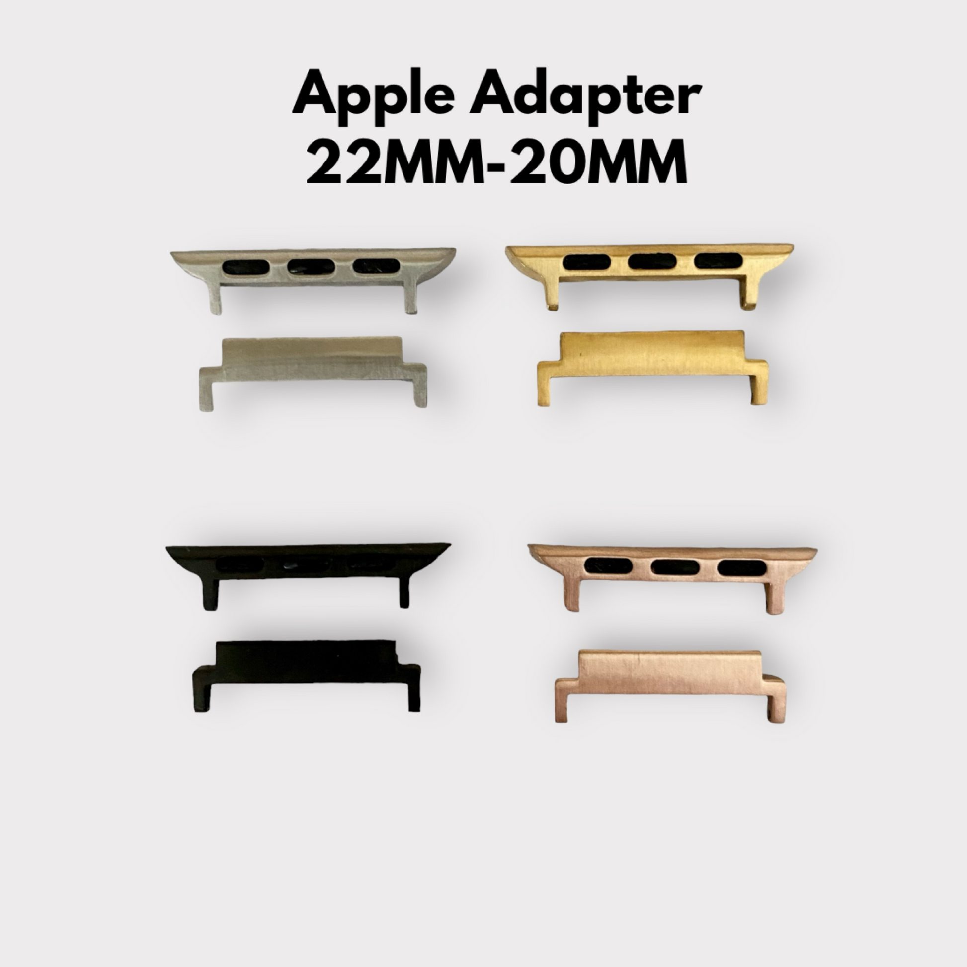 22MM-20MM Watchband Adapters Quality Plus Watchbands