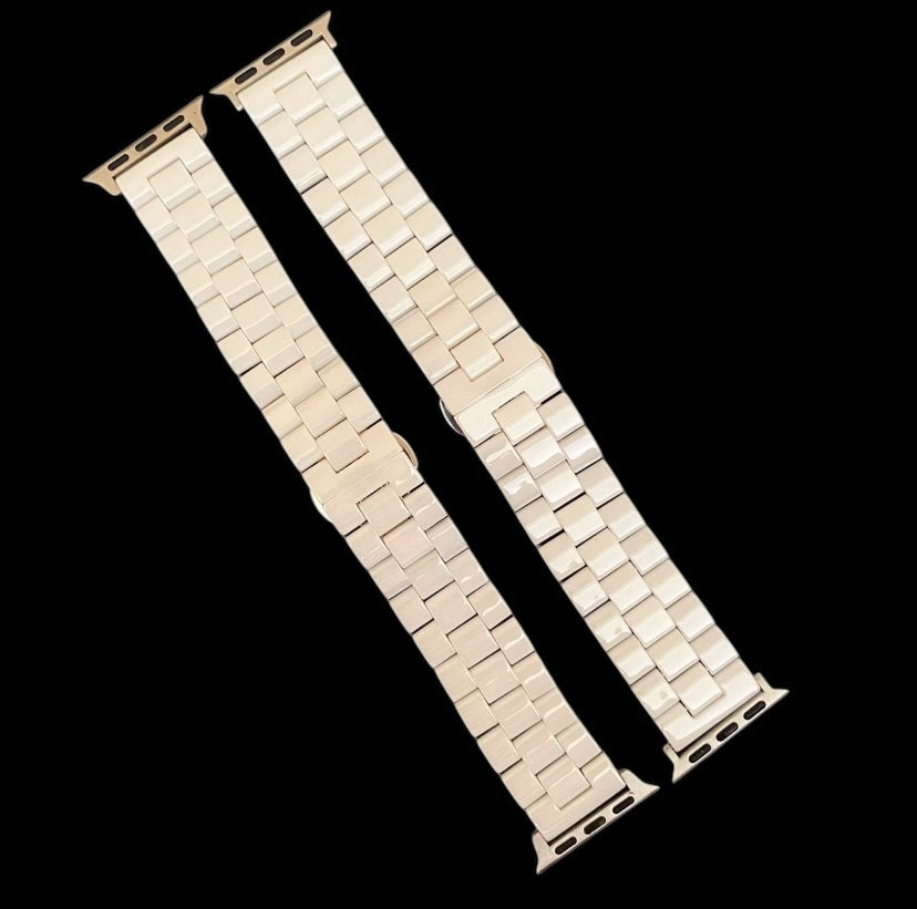 Apple Watch Band Ceramic Black or White Watchband