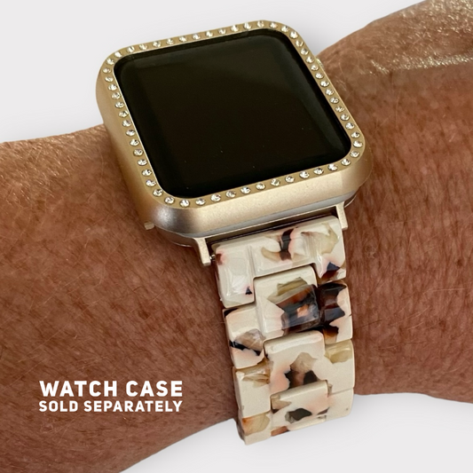 Apple Watch Resin Watchband With Adapter-Clasp Color Options