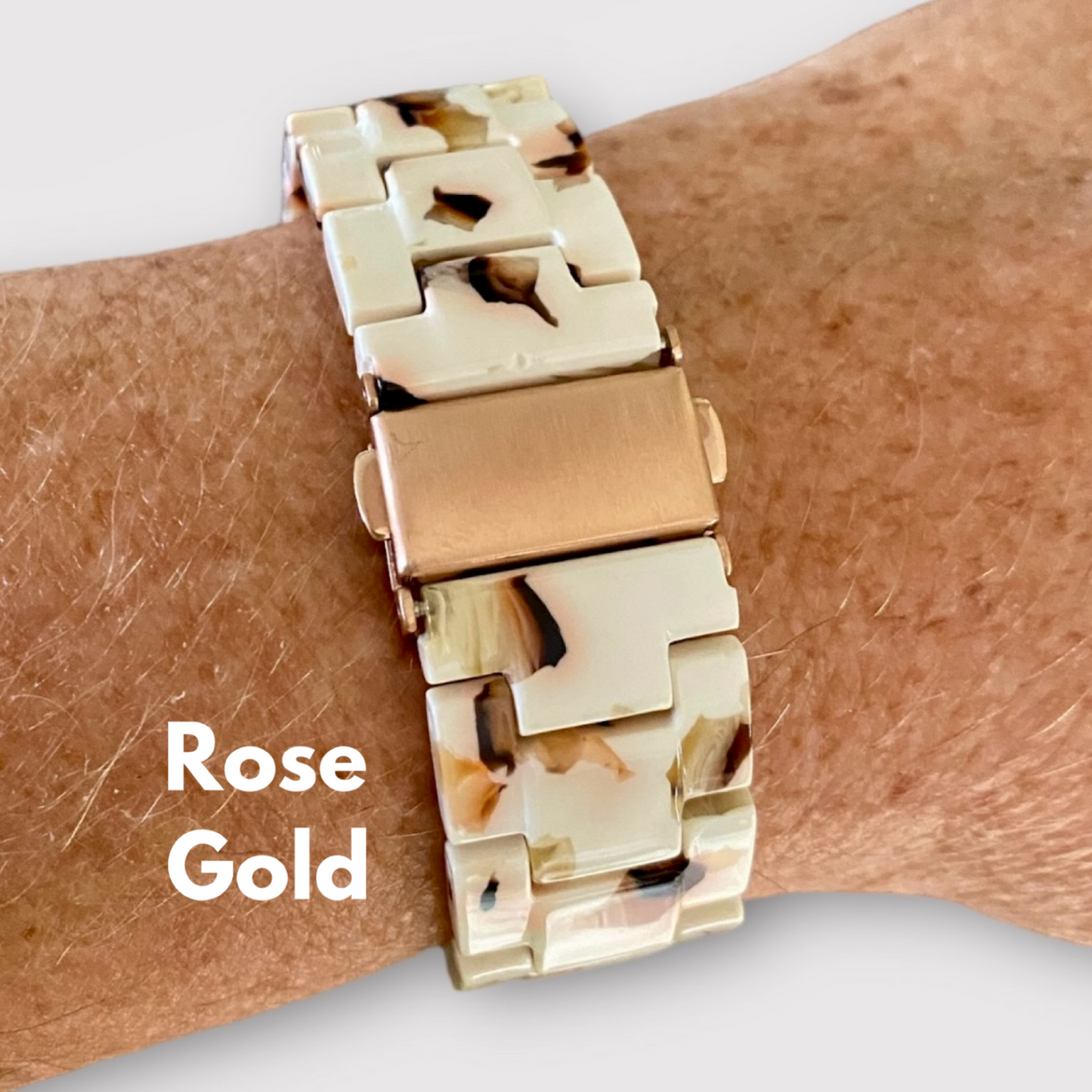 Fitbit Versa Resin Watchband Adapters and Clasp Color Options / Gift Ready