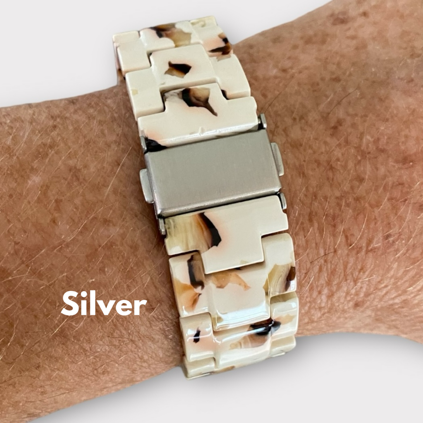 Fitbit Versa Resin Watchband Adapters and Clasp Color Options / Gift Ready