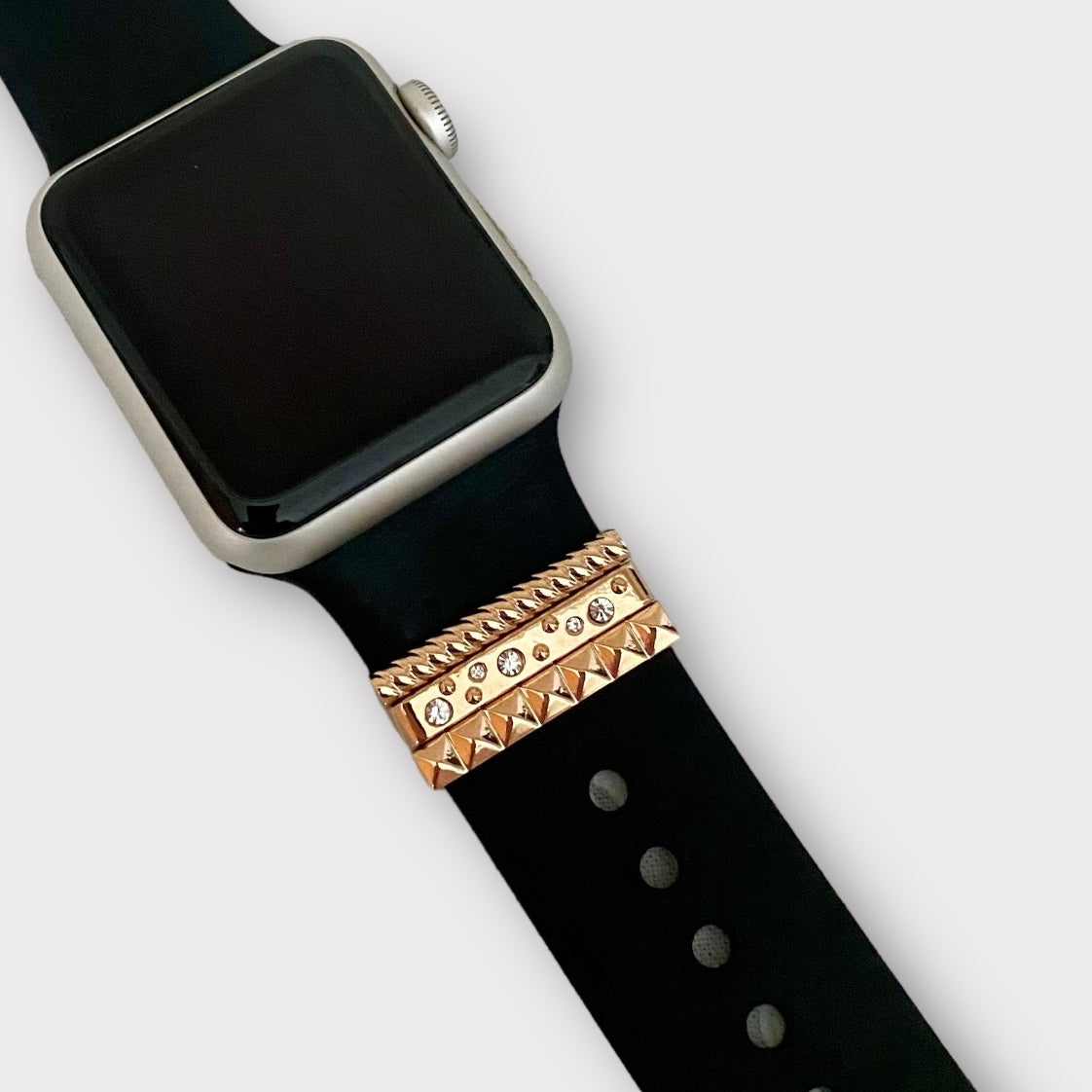 Apple Watch Band Watchband Charms Silver-Gold-Black-Rose Gold