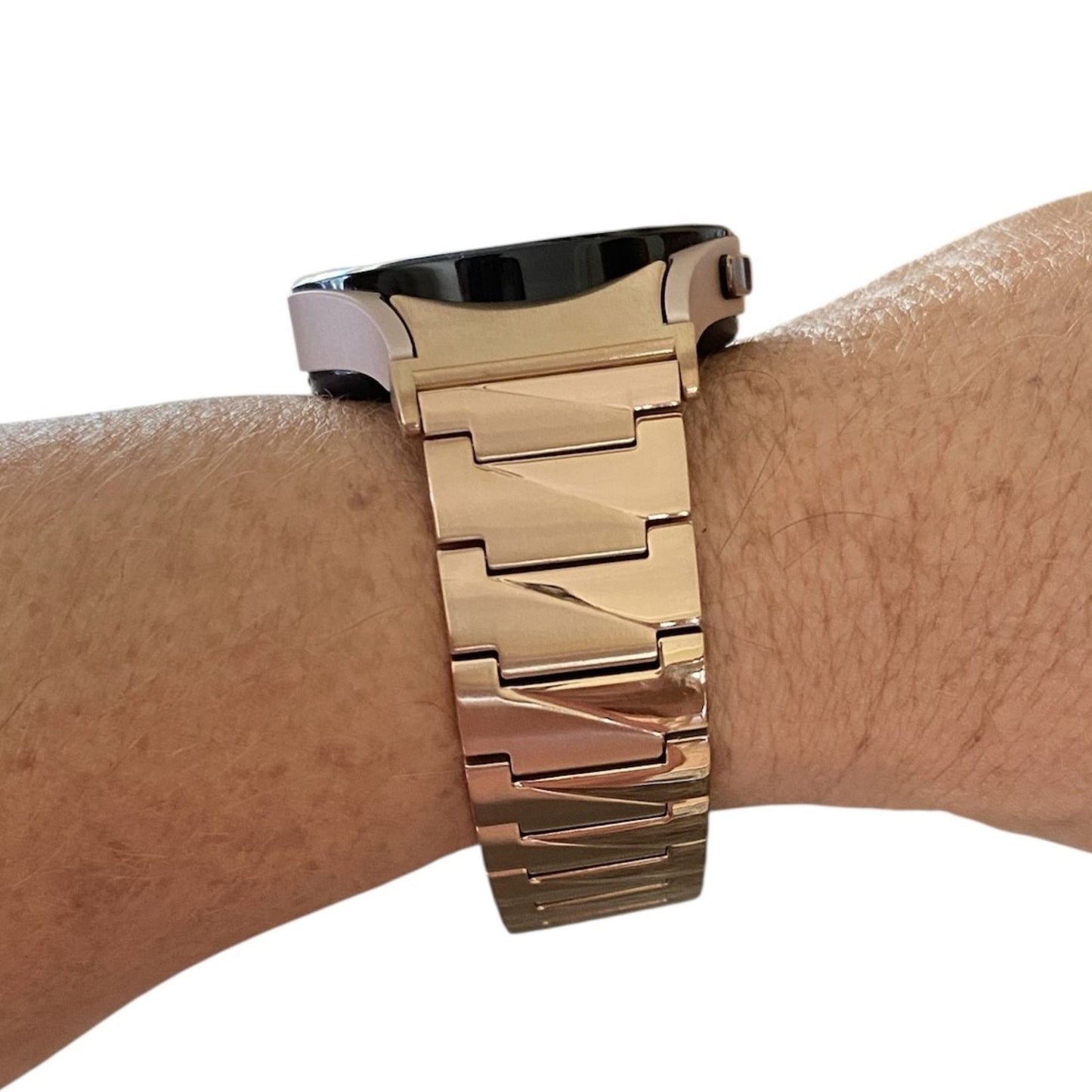 Two-Tone Stainless Steel Samsung Galaxy Watch Band