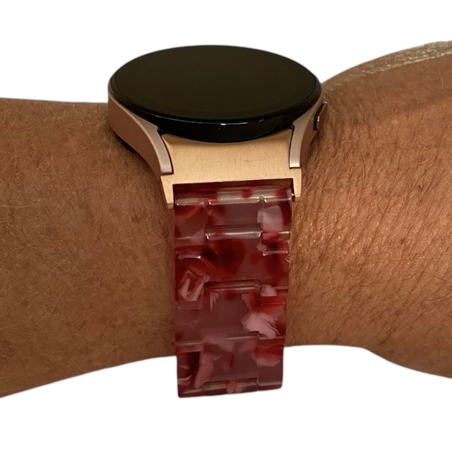 Samsung Galaxy Resin Watch Band Adapter & Clasp Color Options / Gift Ready