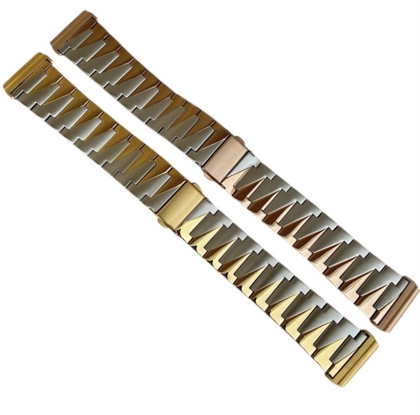 Fitbit Versa Two Tone Stainless Watch Band