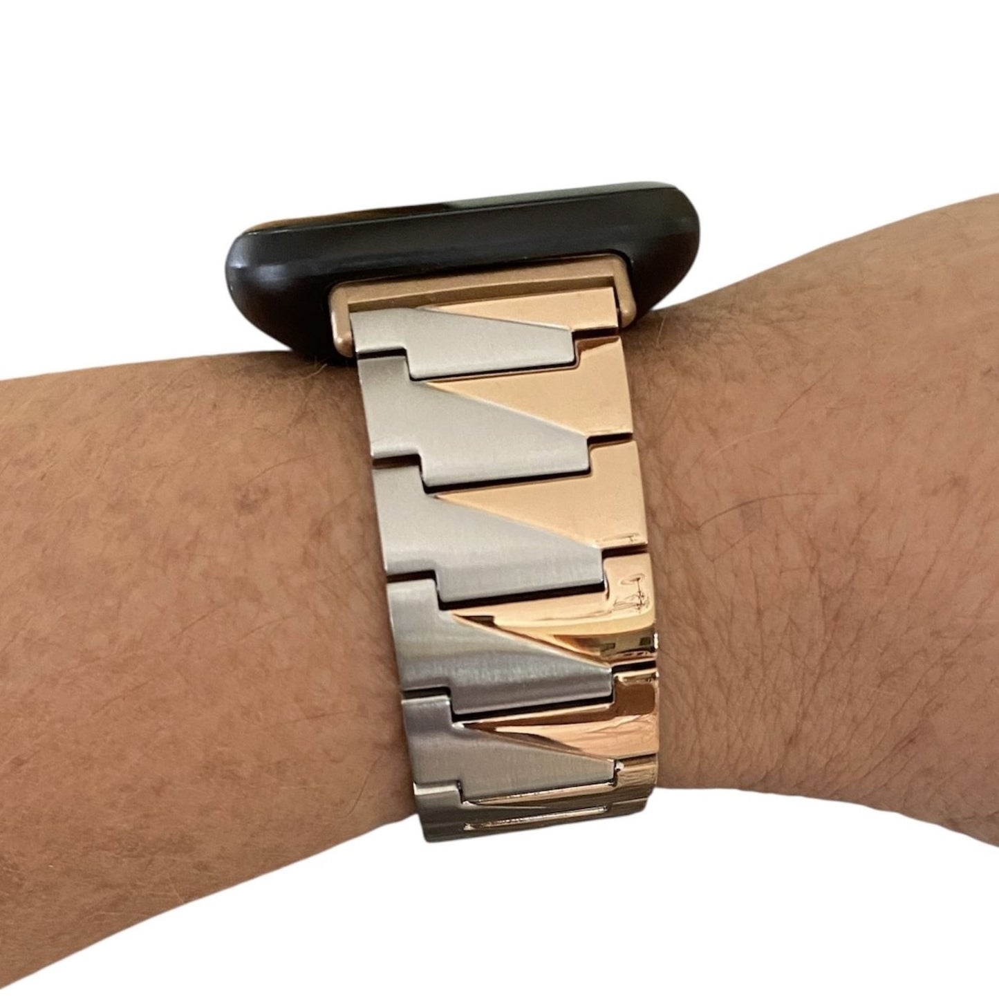 Fitbit Versa Two Tone Stainless Watch Band
