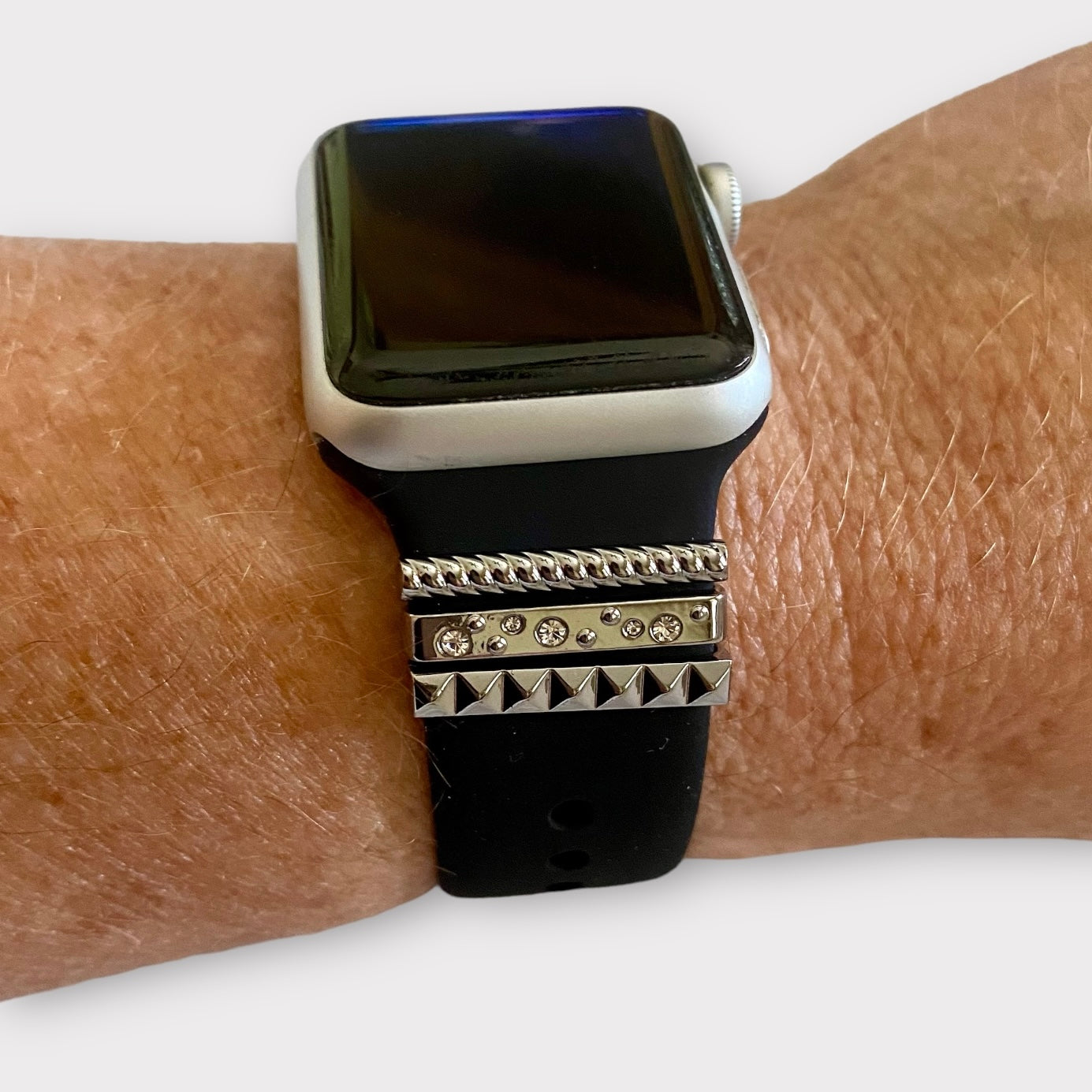 Apple Watch Band Watchband Charms Silver-Gold-Black-Rose Gold
