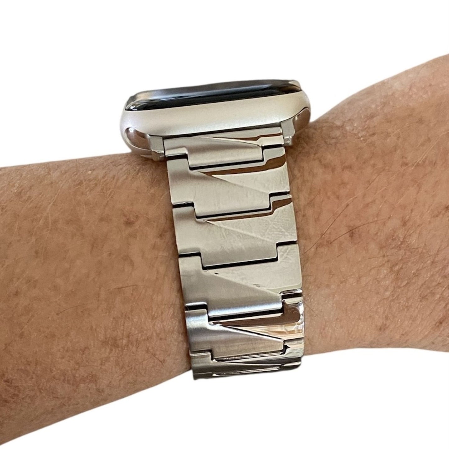 Apple Watch Two Tone Stainless Steel Watchband