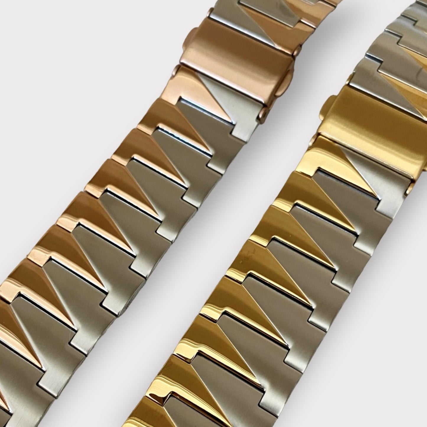 Two-Tone Stainless Steel Samsung Galaxy Watch Band