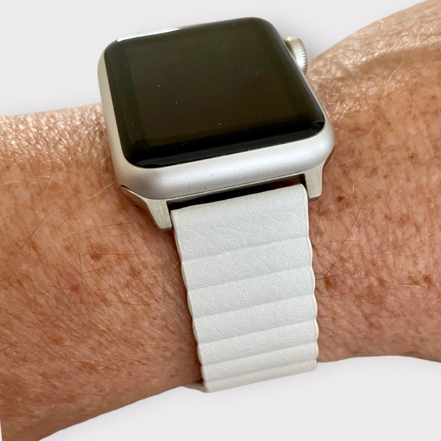 Apple Watch Band Genuine Leather Loop Magnetic Quality Plus Watchbands