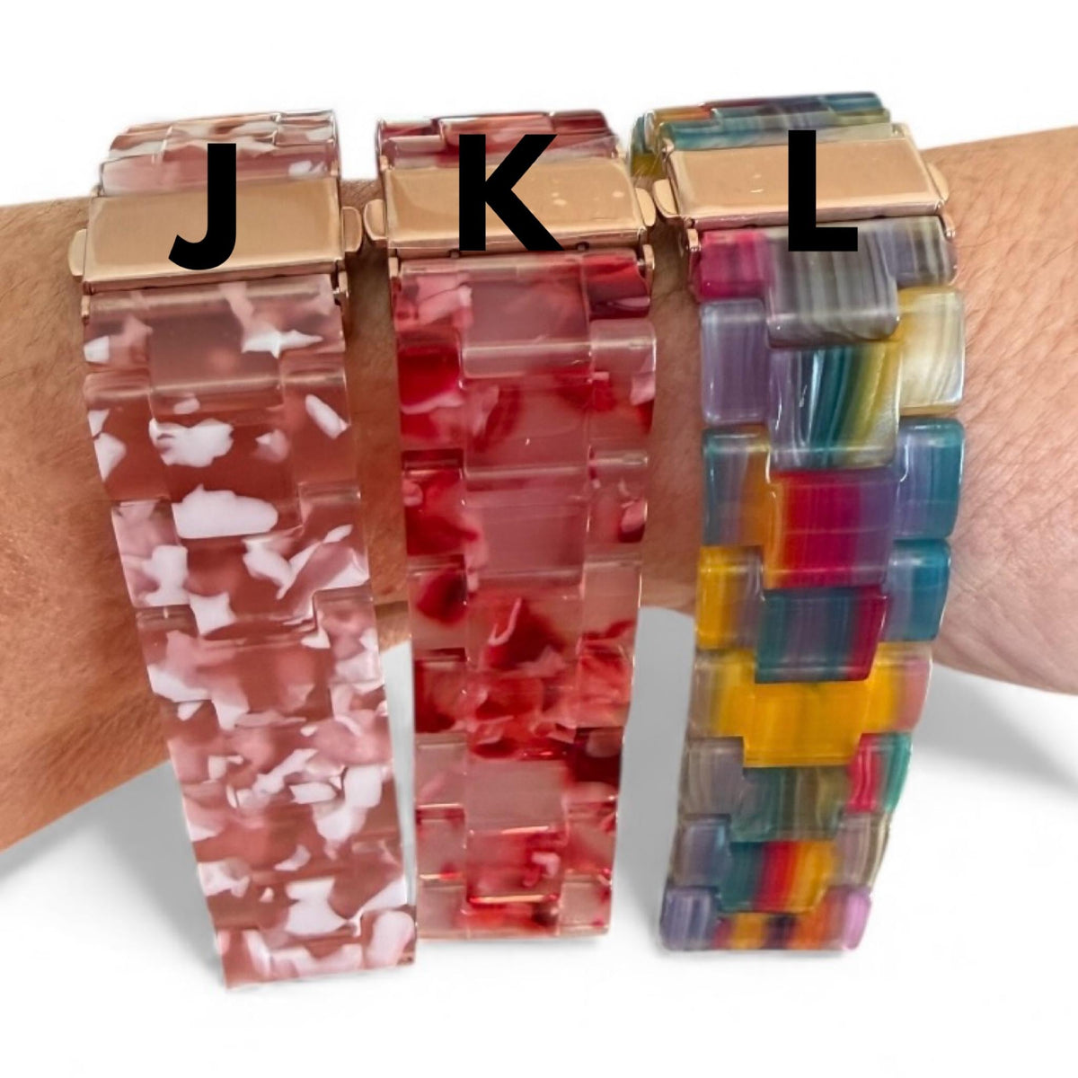 Resin Watchband Links 20MM / Quality Plus Watchbands