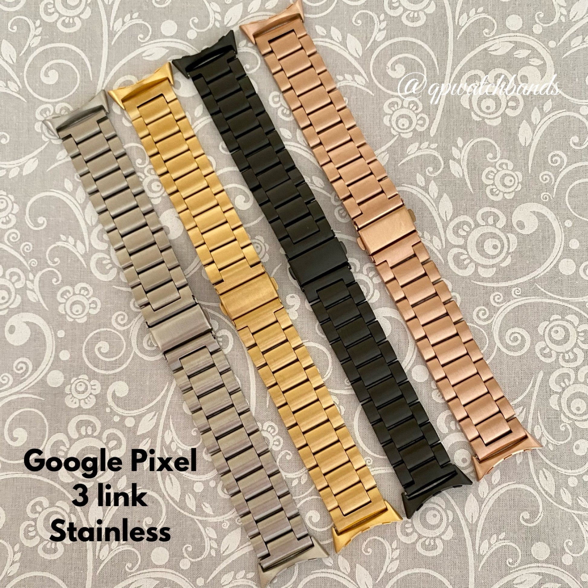 Google Pixel Stainless Watchband Quality Plus Watchbands